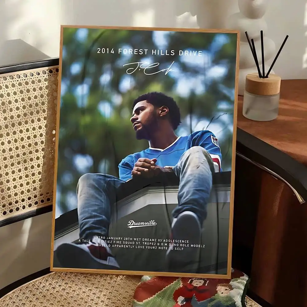 2014 Forest Hills Drive Rapper J-Cole Wall Art