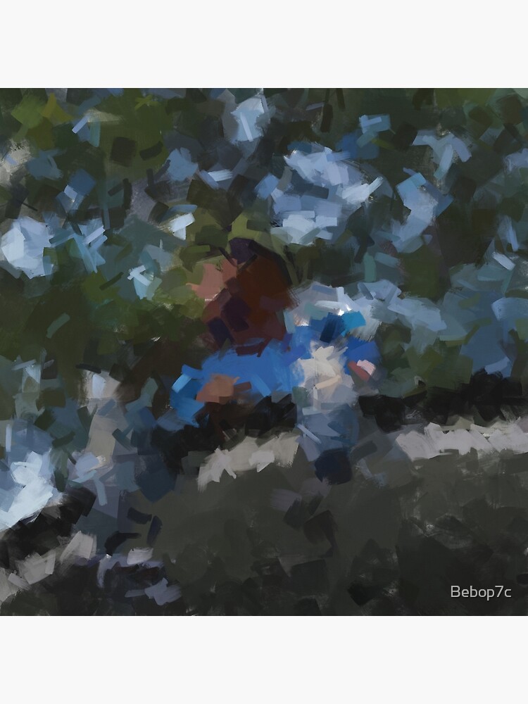 Jcole Album Cover Painting Throw Pillow - Image 2