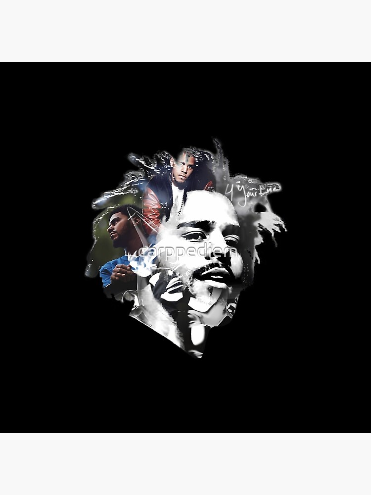 J Cole Memories Throw Pillow - Image 2