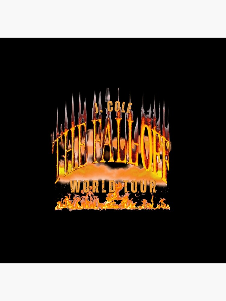 J Cole The Fall Off World Tour Throw Pillow - Image 2