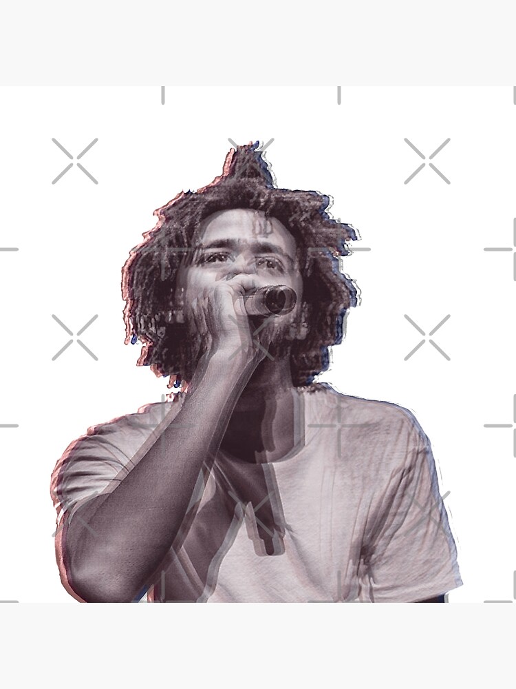 J Cole Throw Pillow - Image 2