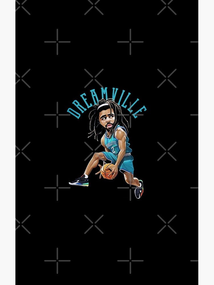 J Cole Rapper Dream Ville Shower Curtain - Image 2