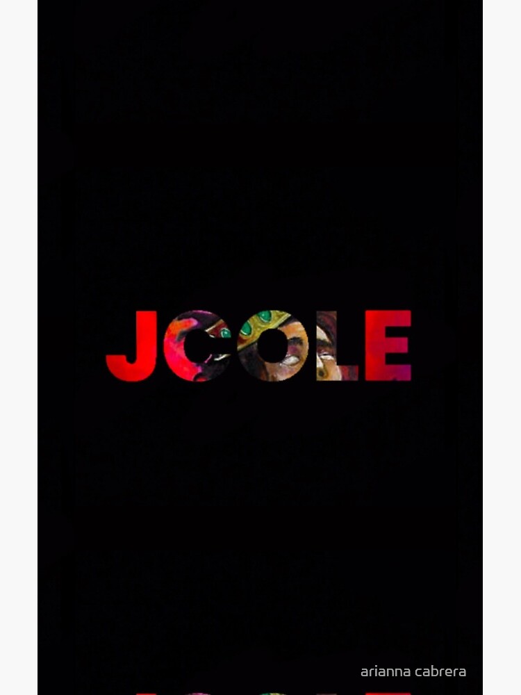 J Cole Classic Text Shower Curtain - Image 2