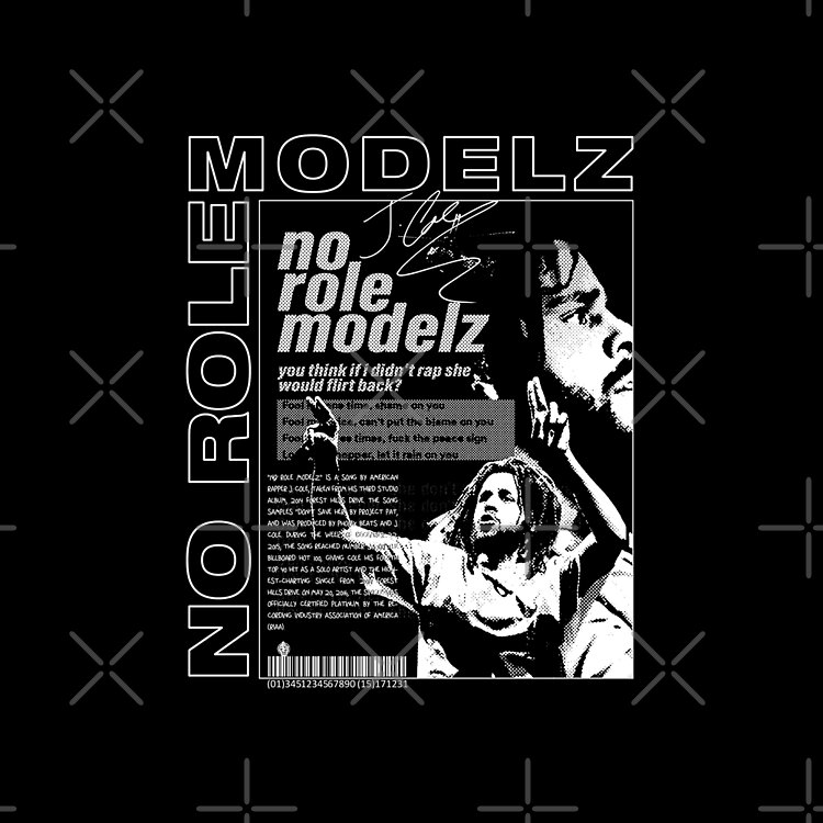 J Cole Rapper No Role Model Z Tote Bag - Image 2