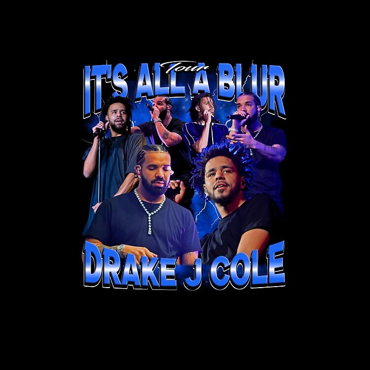 J Cole And Drake It S All The Blur Tote Bag - Image 2