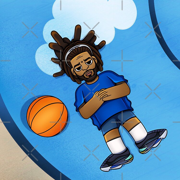 Blueworld J. Cole Basketball Tote Bag - Image 2