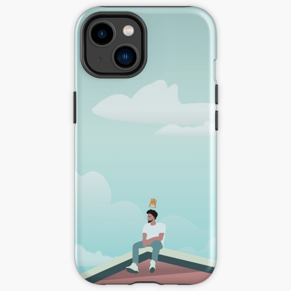J Cole 2014 Forest Hills Drive X Born Sinner Poster Iphone Case