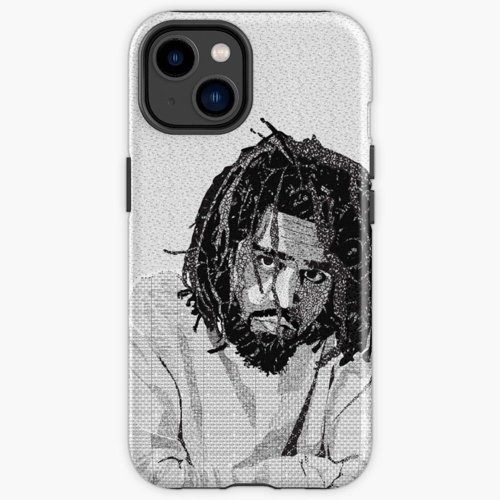 J Cole Black White Color Iphone Case