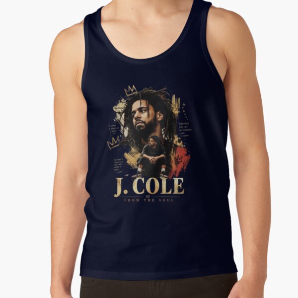 J Cole Vintage Rap Tank Top - Image 5