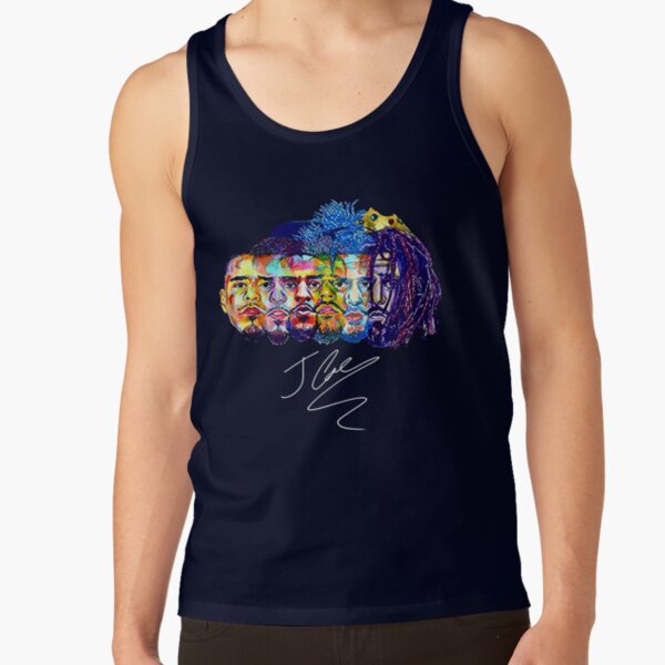J Cole Rapper Vintage Rap Music Tank Top - Image 5