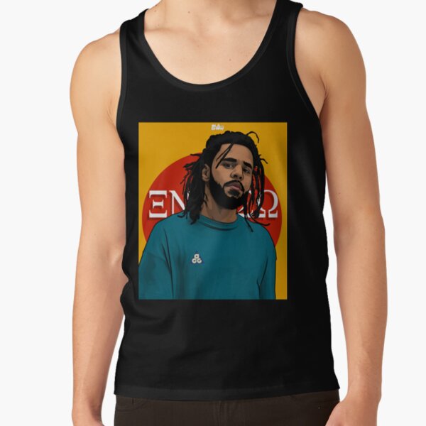Jcole Yellow Backgrond Tank Top - Image 2