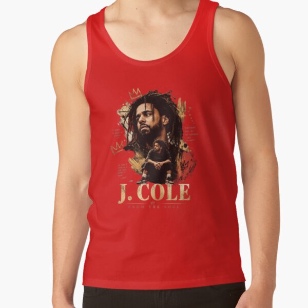 J Cole Vintage Rap Tank Top - Image 4