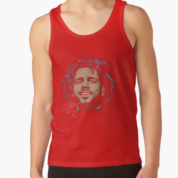 J Cole Big Face T Shirt Tank Top - Image 4