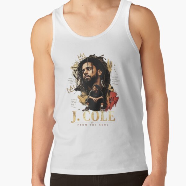 J Cole Vintage Rap Tank Top - Image 2