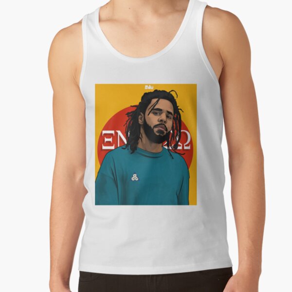 Jcole Yellow Backgrond Tank Top