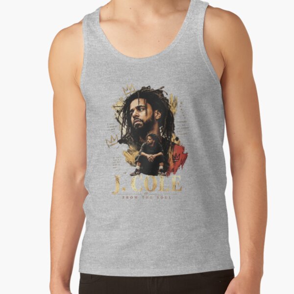 J Cole Vintage Rap Tank Top - Image 3