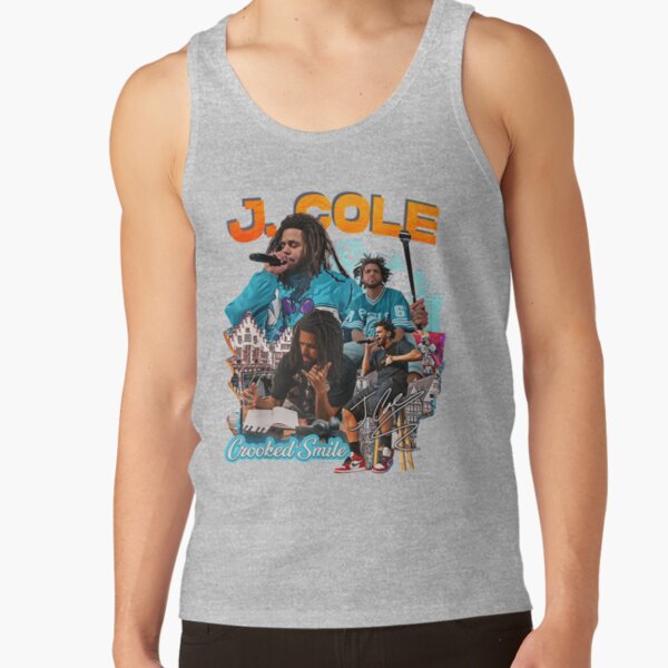 Cole Tee For Men Women Rapper Retro Vintage Tank Top - Image 4