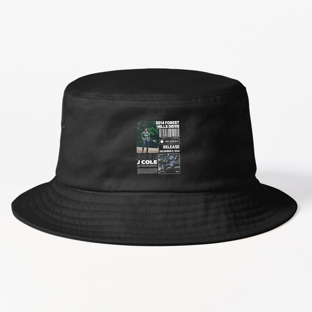 J Cole Rapper 2014 Forest Hills Drive Bucket Hat