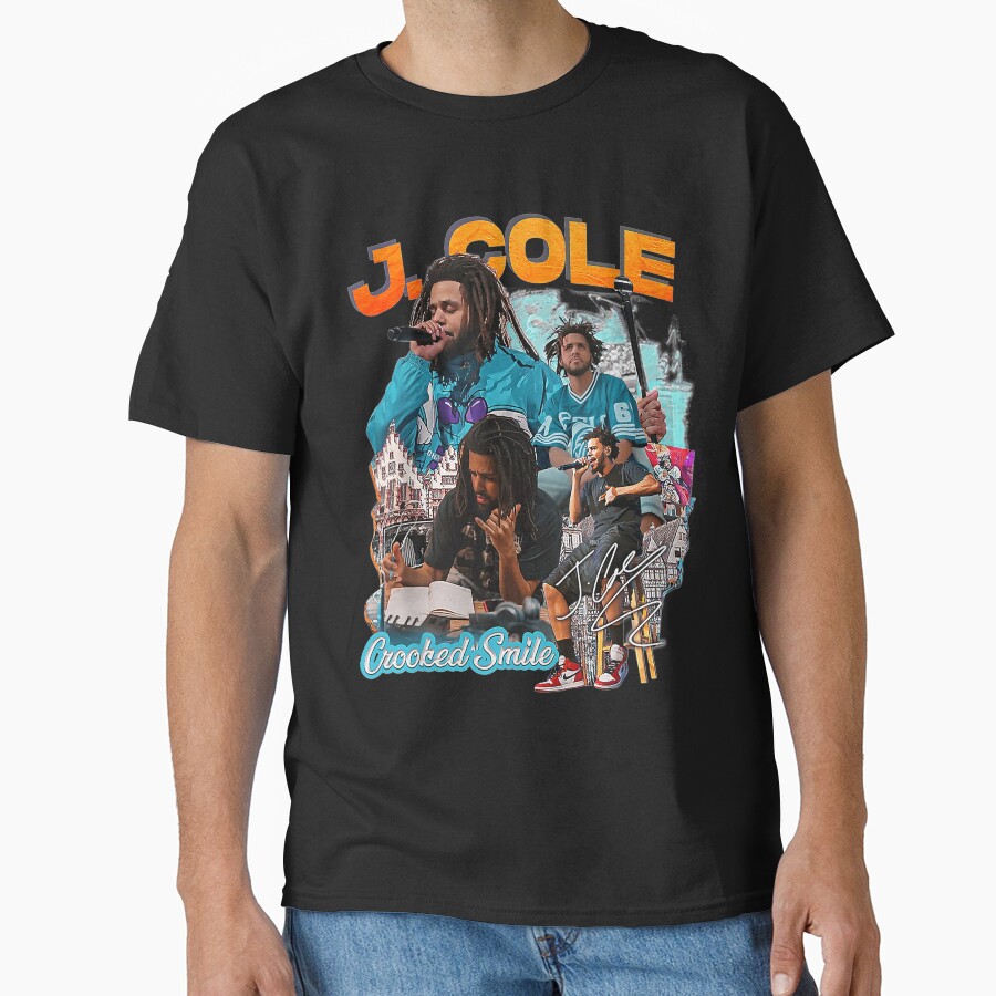 Cole Tee For Men Women Rapper Retro Vintage T-shirt
