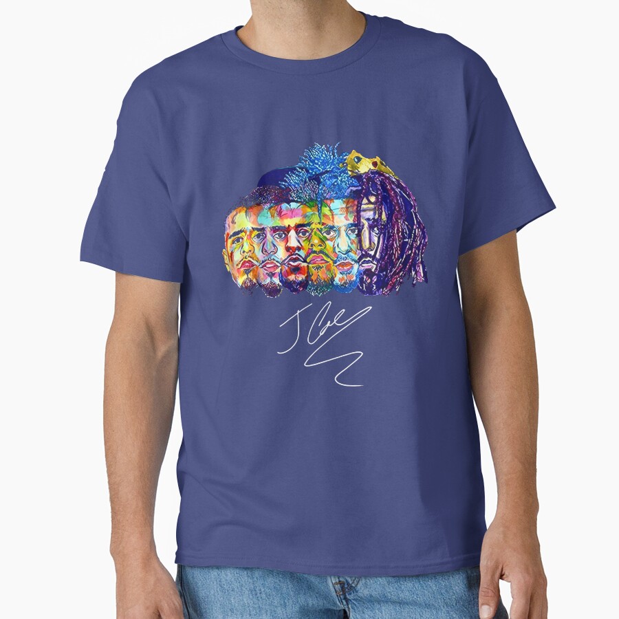 J Cole Rapper Vintage Rap Music T-shirt - Image 4
