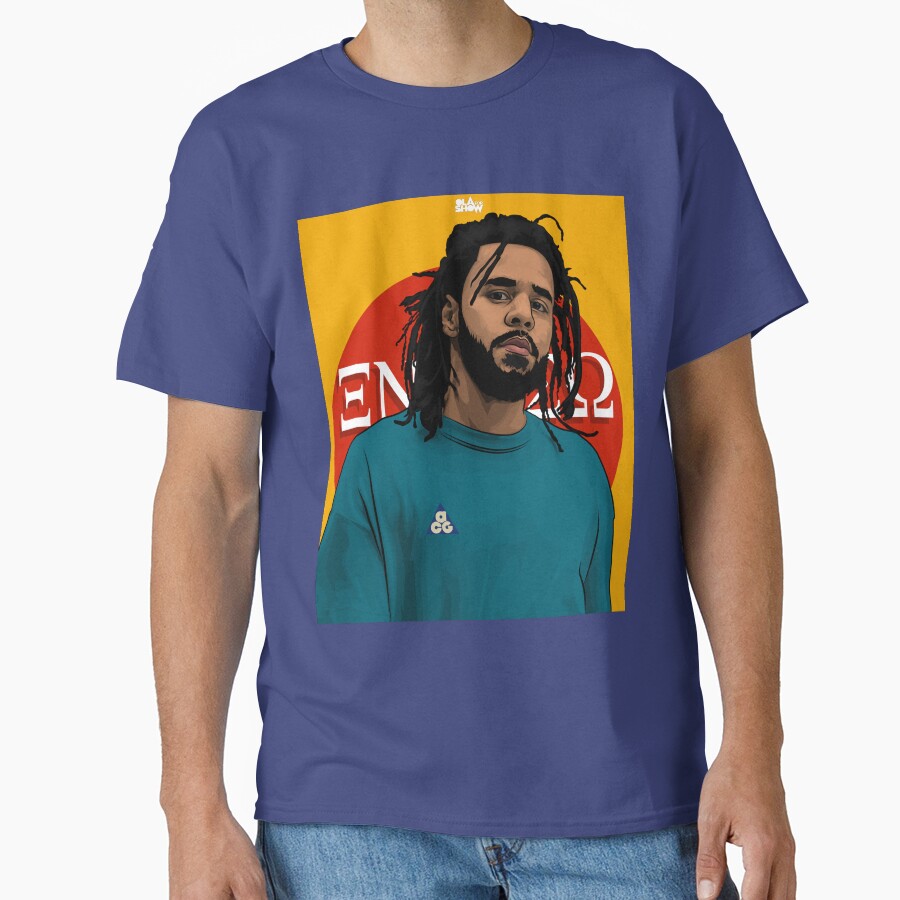 Jcole Yellow Backgrond T-shirt - Image 4