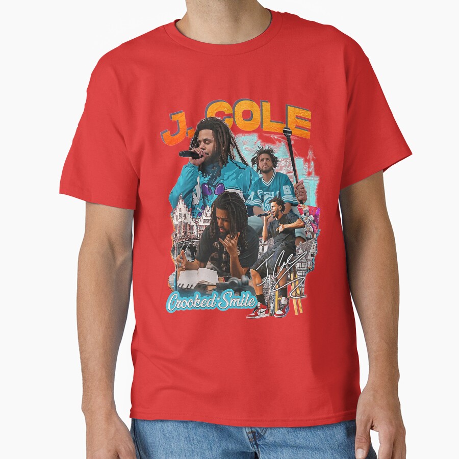 Cole Tee For Men Women Rapper Retro Vintage T-shirt - Image 5