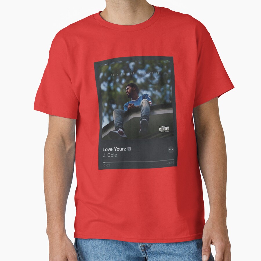 J Cole Love Yourz Forest Hills Drive Jcole T-shirt - Image 5