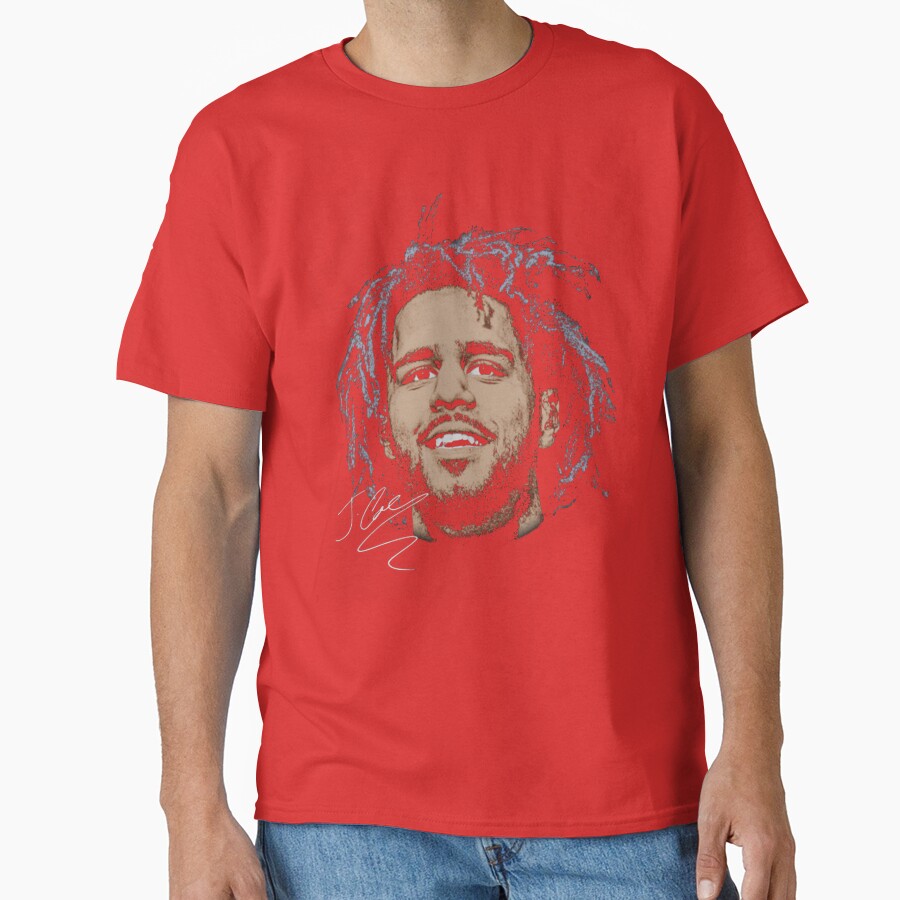 J Cole Big Face T Shirt T-shirt - Image 5