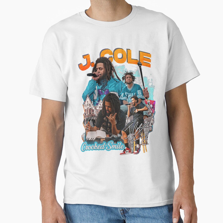 Cole Tee For Men Women Rapper Retro Vintage T-shirt - Image 2