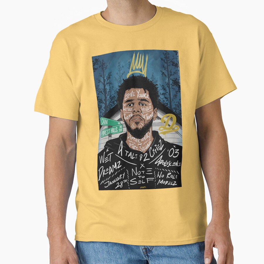 J Cole Forest Hills Drive T-shirt - Image 6