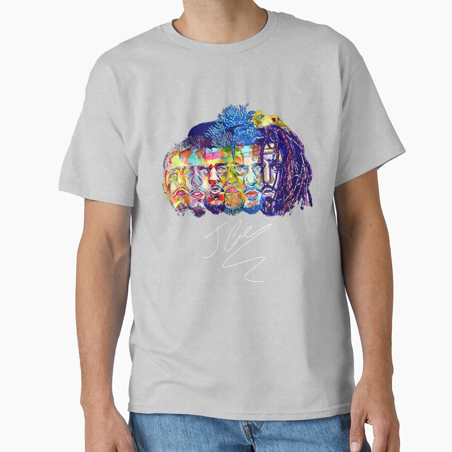 J Cole Rapper Vintage Rap Music T-shirt - Image 3