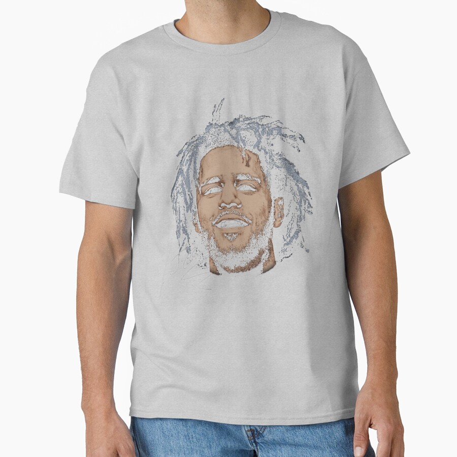 J Cole Big Face T Shirt T-shirt - Image 3
