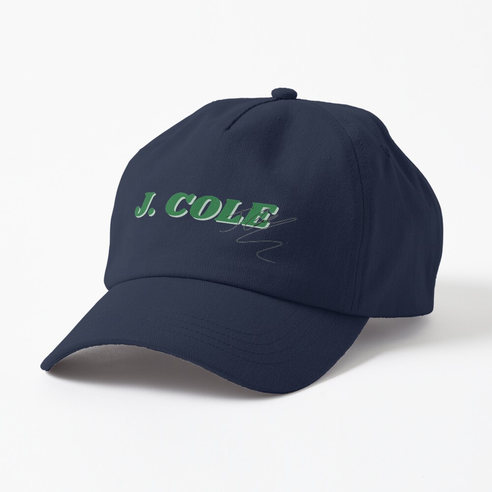J Cole Green Signature Hat