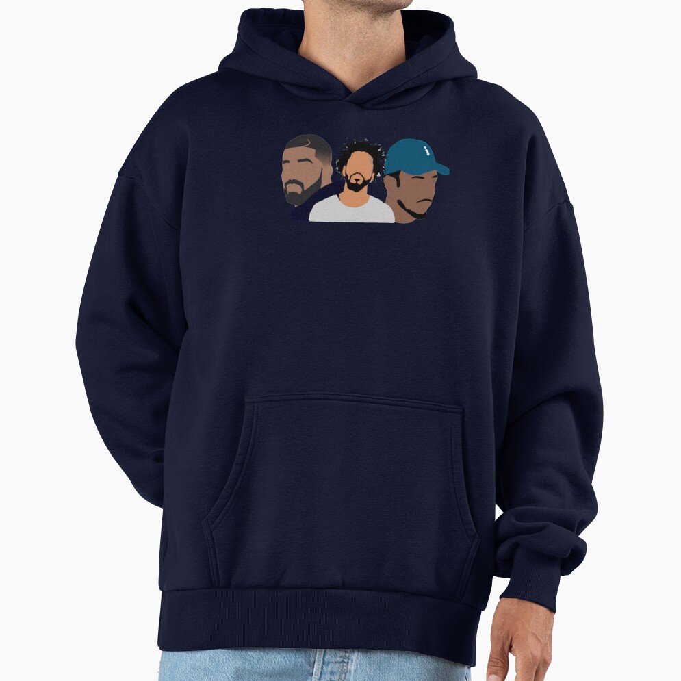Drake J Cole Kendrick Lamar Art Hoodie - Image 5