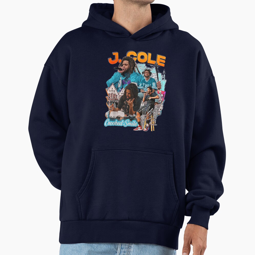 Cole Tee For Men Women Rapper Retro Vintage Hoodie - Image 5