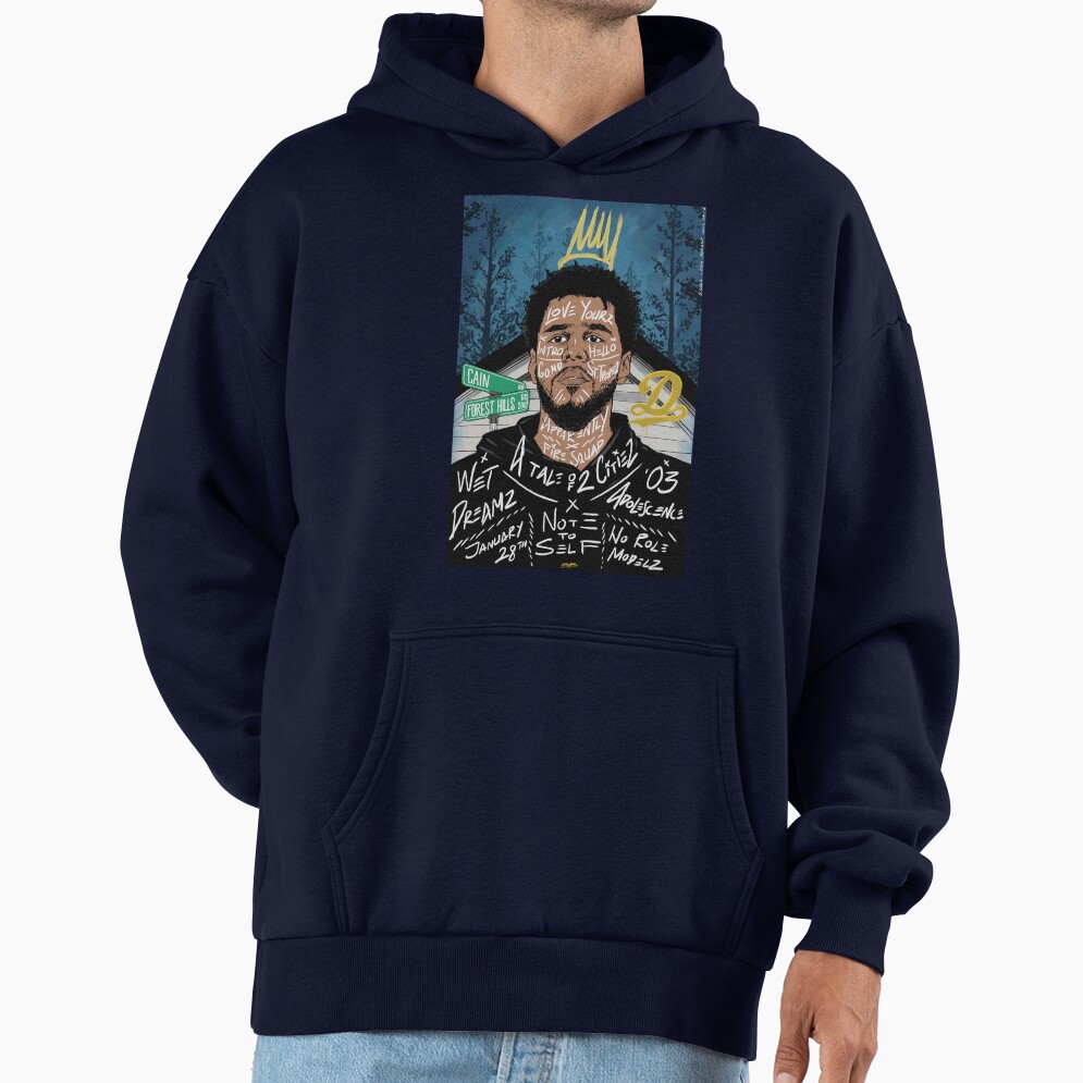 J Cole Forest Hills Drive Hoodie - Image 5