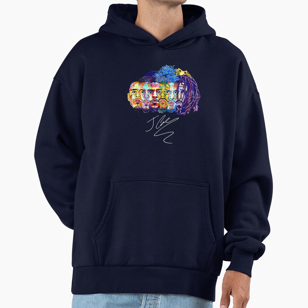 J Cole Rapper Vintage Rap Music Hoodie - Image 5