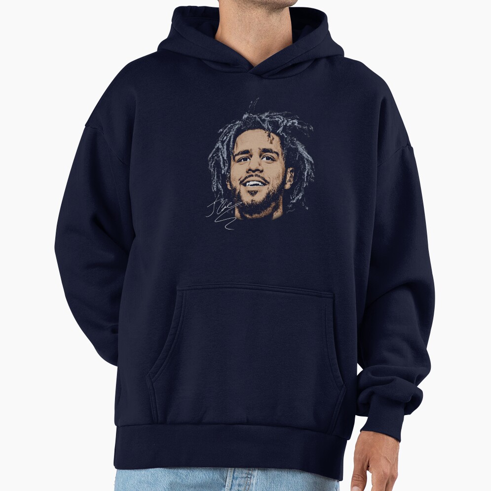 J Cole Big Face T Shirt Hoodie - Image 5