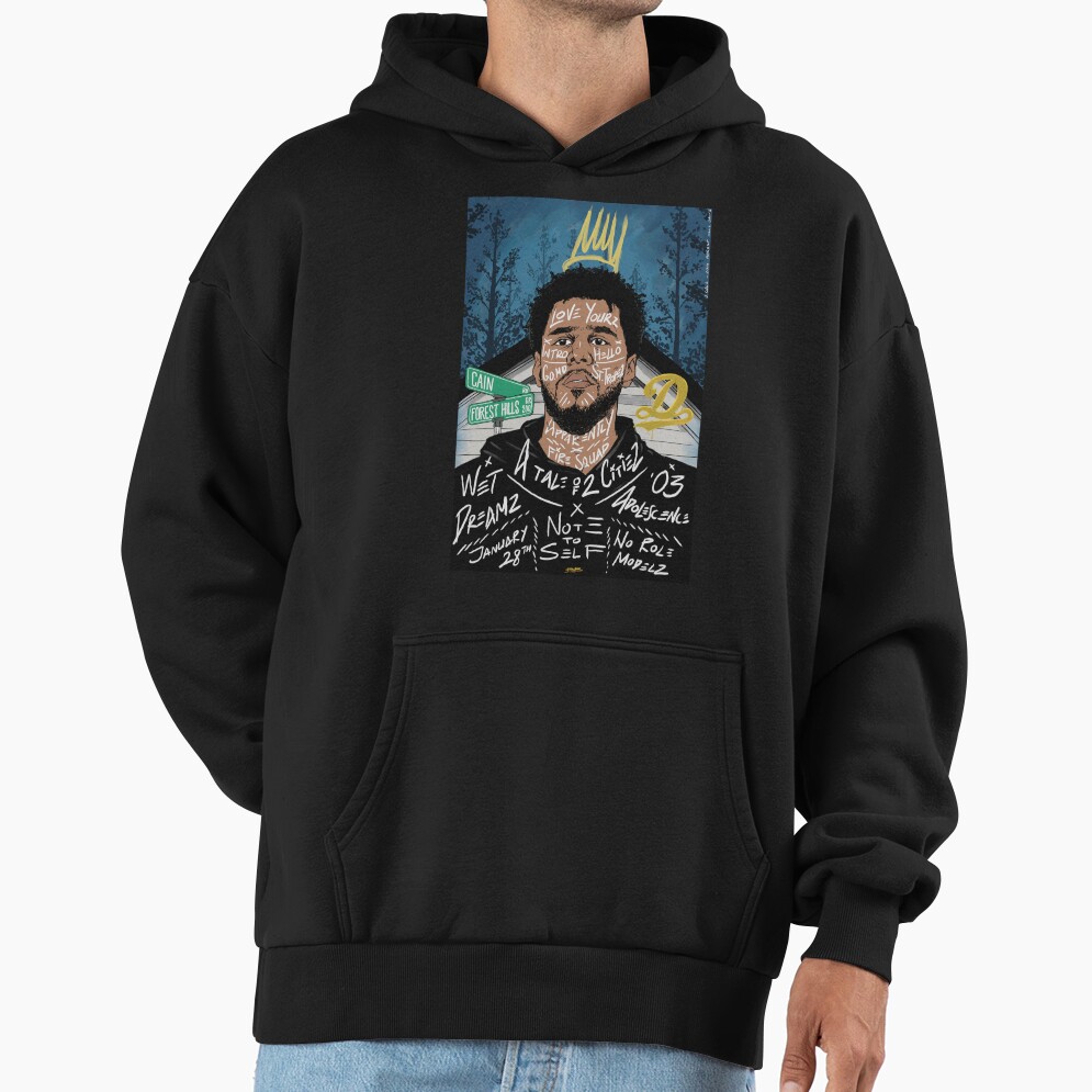 J Cole Forest Hills Drive Hoodie - Image 3