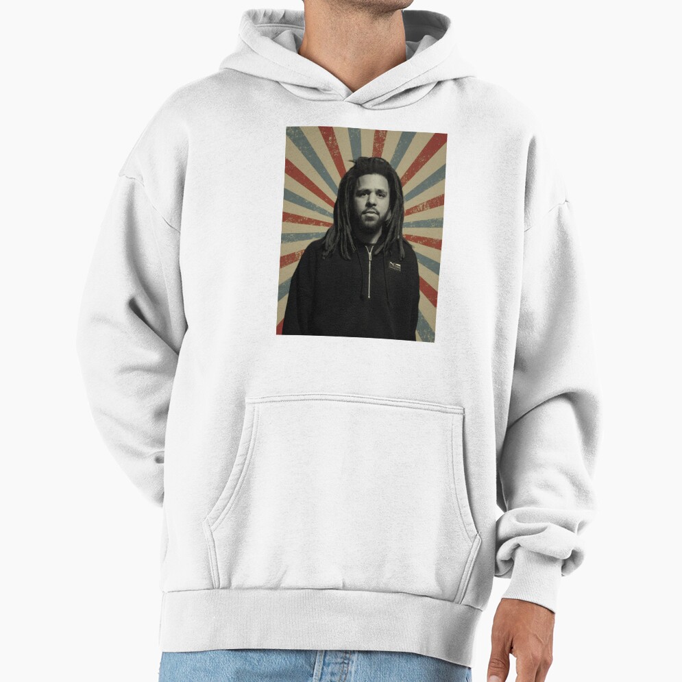 J Cole Rapper Vintage Rap Music Retro Hoodie