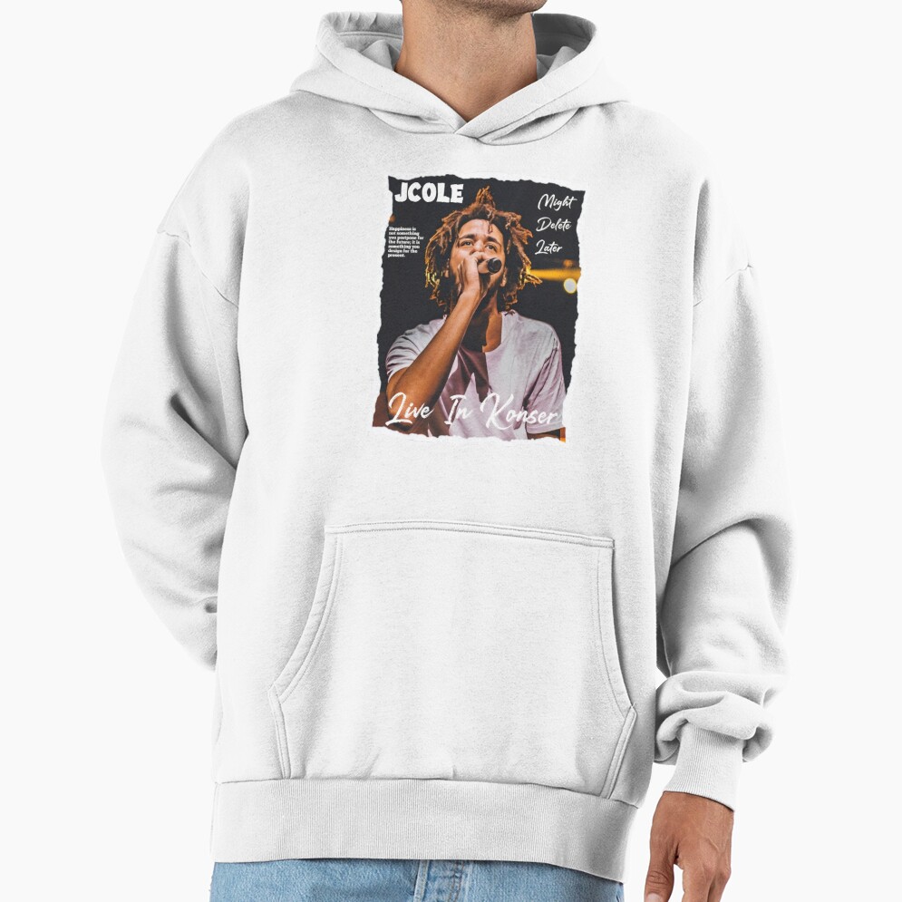 J Cole Perfomance T Shirt Hoodie