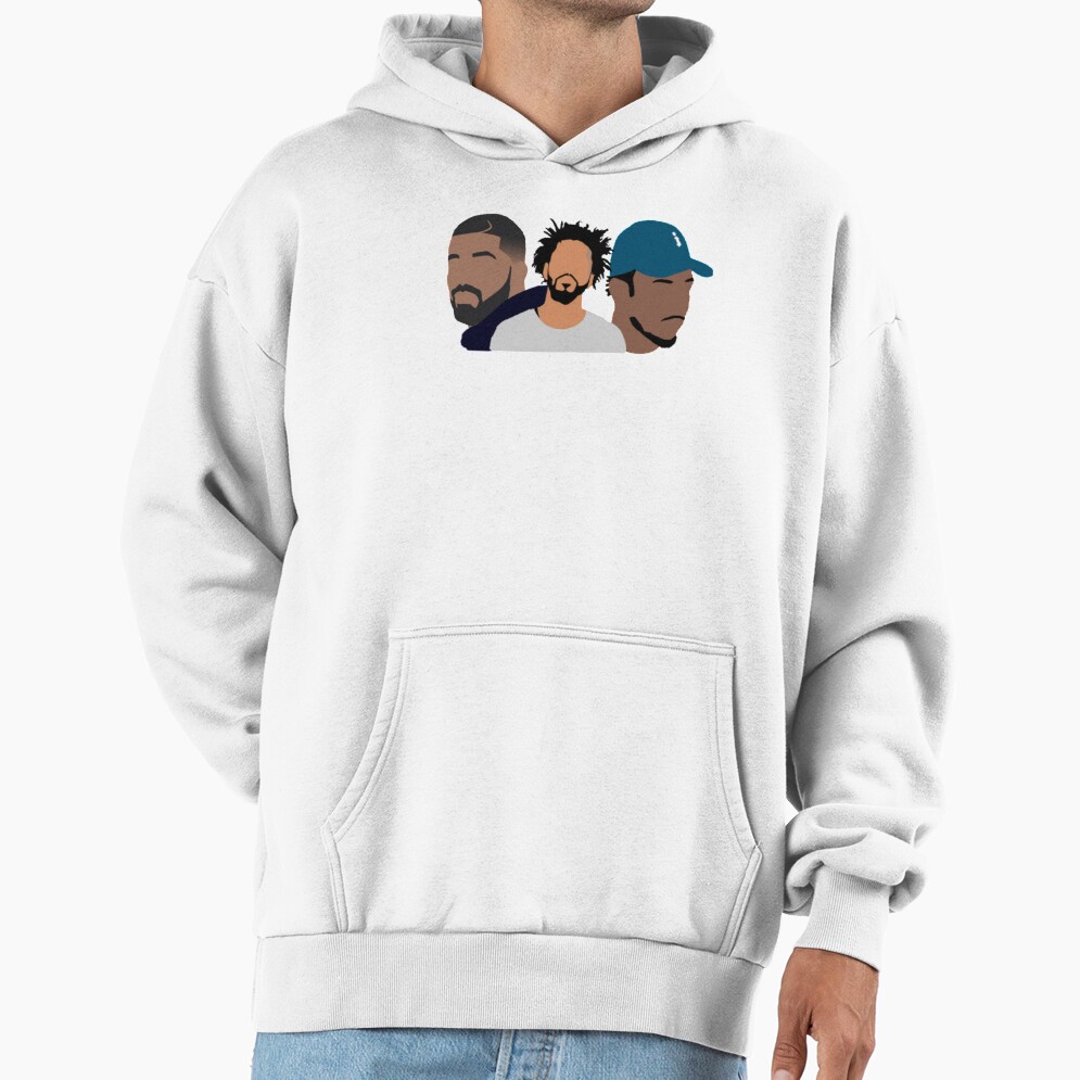 Drake J Cole Kendrick Lamar Art Hoodie