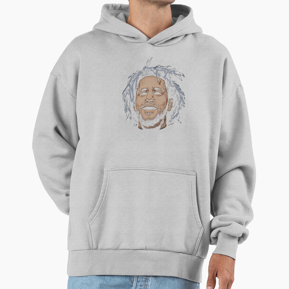 J Cole Big Face T Shirt Hoodie - Image 4
