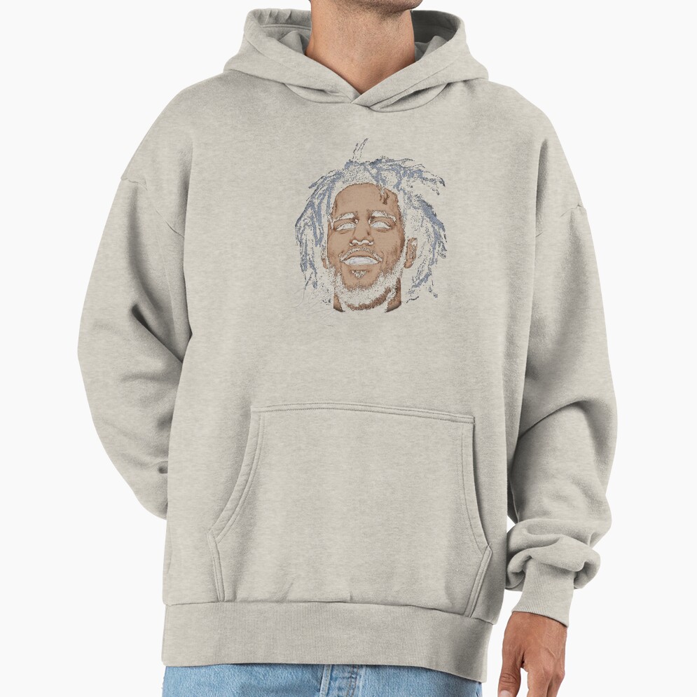 J Cole Big Face T Shirt Hoodie - Image 3