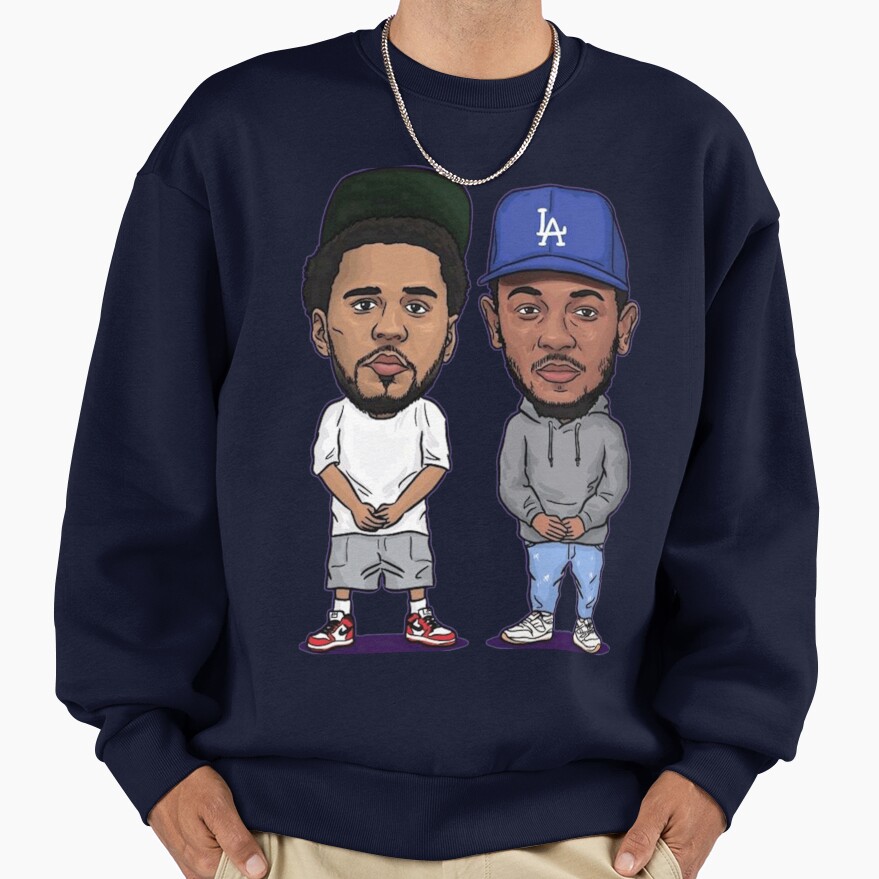 Kendrick Lamar And J Cole Sweatshirt - Image 5