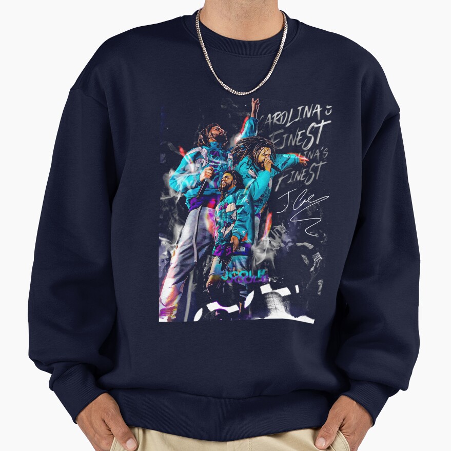 J Cole Rapper Finest Sweatshirt - Image 4
