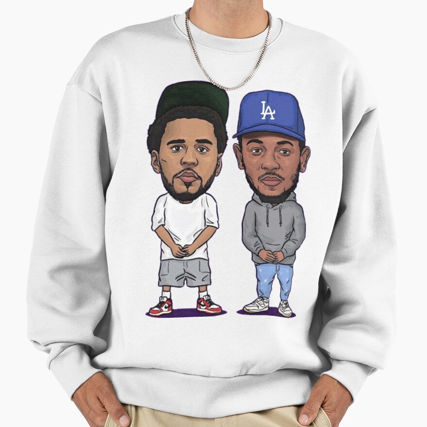 Kendrick Lamar And J Cole Sweatshirt - Image 2