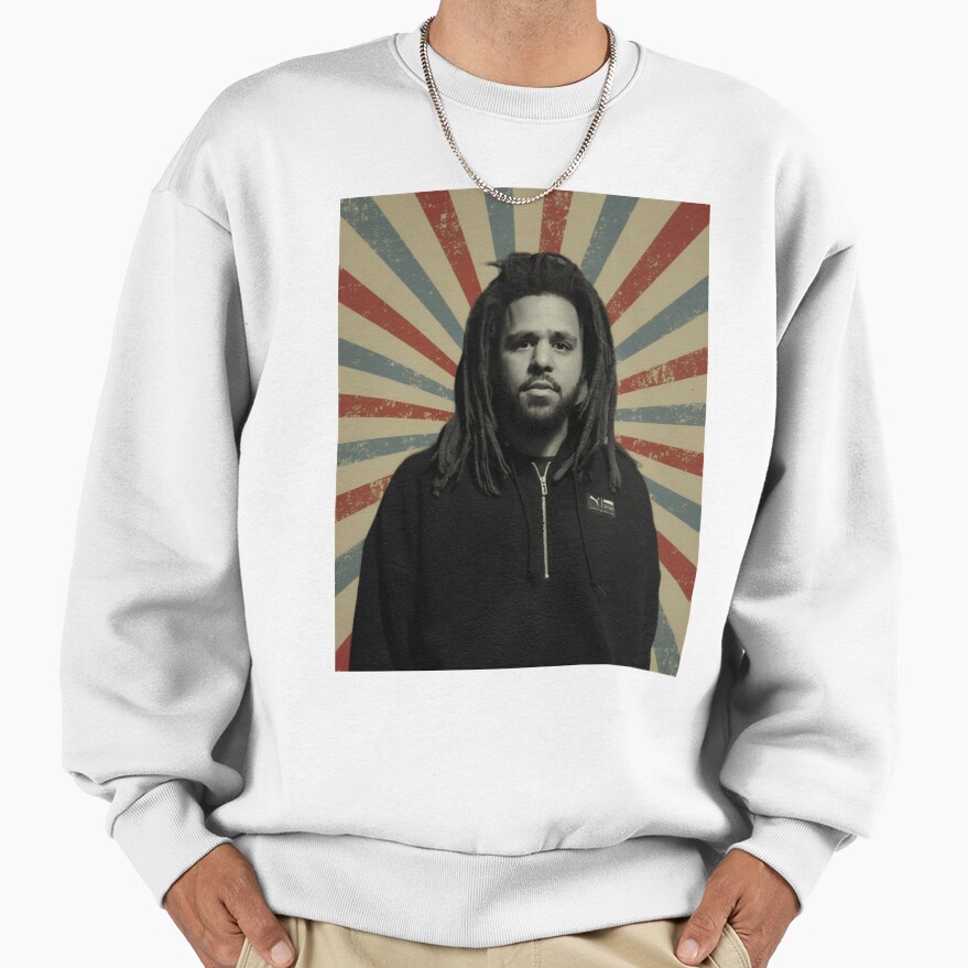 J Cole Rapper Vintage Rap Music Retro Sweatshirt