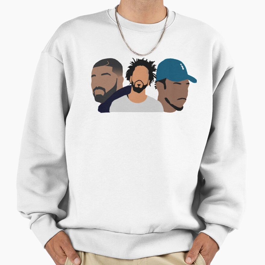Drake J Cole Kendrick Lamar Art Sweatshirt