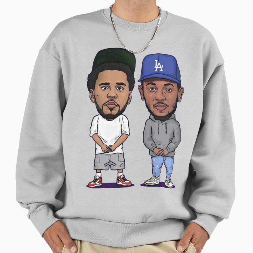 Kendrick Lamar And J Cole Sweatshirt - Image 4